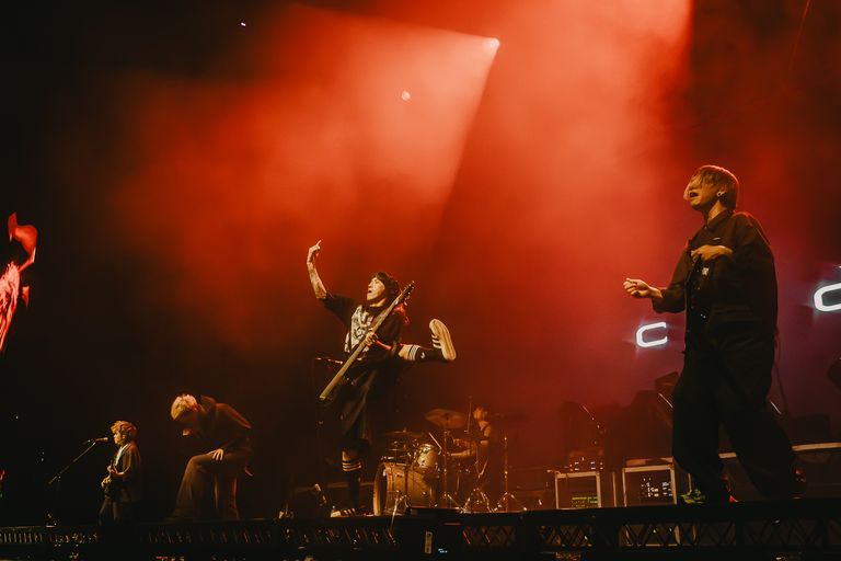 Coldrain performing live in Adelaide at AEC Arena